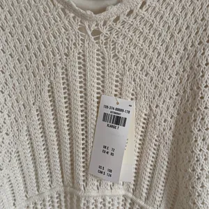 NEW Abercrombie & Fitch Crochet Mini Dress Size Large NWT Cream Beach Boho thumbnail 6