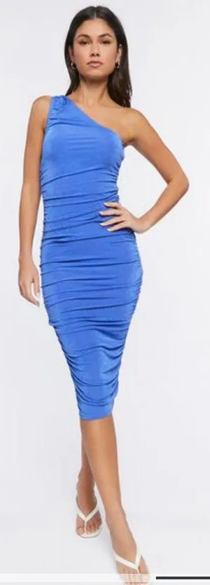 Forever 21 Blue Dress thumbnail 1