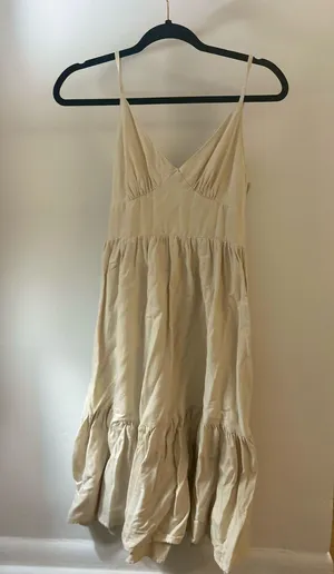 TJ Maxx Dress Maxi tan thumbnail 1