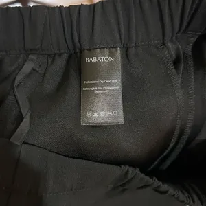 Aritzia Babaton Black Pocket Dress Pant Trousers w Jogger bottom M thumbnail 6