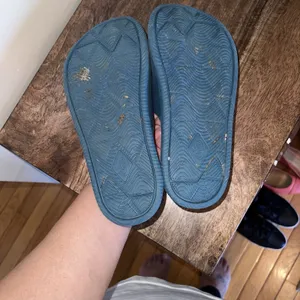Chaco‎ Chillos Slide Sandals Womens Size 7 Ocean Blue Adjustable Comfort Casual thumbnail 9