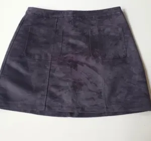 Old Navy Suede Gray Skirt thumbnail 2