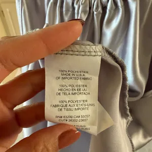 Annalee + Hope Women's Gray Satin Halter Top XL thumbnail 5