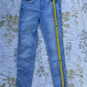 Zara Blue Skinny Jeans Sleek Fit thumbnail 6