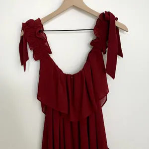 Misa Los Angeles X REVOLVE Micaela Dress Burgundy Womens Medium thumbnail 7