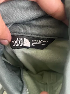The North Face Cinder 1/4 Zip Pullover Fleece Jacket Sage Green Small thumbnail 2