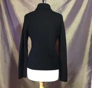 Lauren Ralph Lauren Black Wool Sweater thumbnail 2