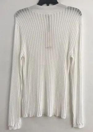 Calia Women's Quarter Zip Sweater in Pure White size XXL NWT thumbnail 3