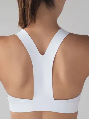 Lululemon Fast Free Bra In Nulux White thumbnail 16