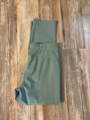 Yogalicious Lux Sage Green Straight Leg Athletic Pants - Size S thumbnail 5