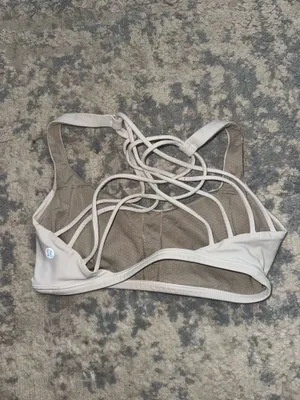 White Lululemon Sports Bra thumbnail 2