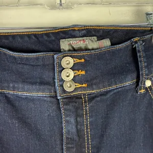 Super Soft Jegging Jeans Dark Wash Hi-Rise Plus Size 22S 22 SHORT EUC thumbnail 5