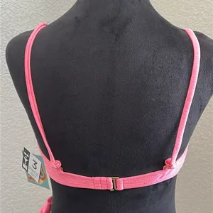 Pink 3 piece bikini set Size M thumbnail 5