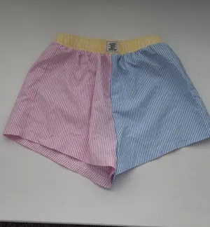 striped shein shorts thumbnail 1