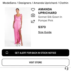 Amanda Uprichard Dress thumbnail 4