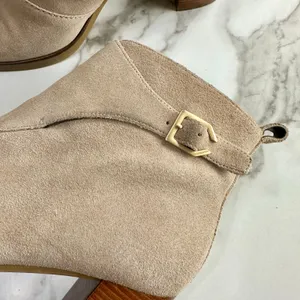 Cole Haan Harrington Grand Riding Suede Bootie Taupe Tan Size 11 Fall Classic thumbnail 11
