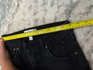 Abercrombie Curve Love The Skinny High Rise Split Hem Jeans 27/4R thumbnail 9