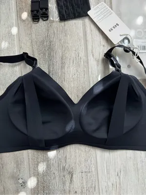 Momcozy Nursing Bra Black Size Medium Brand New thumbnail 9