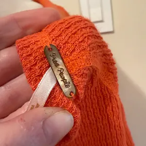 Free People | Hooded Red Long Sleeve sweater thumbnail 4