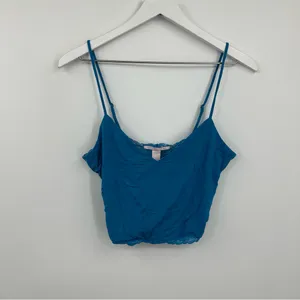 Victoria's Secret Blue Camisole Size Medium Pajamas Sleepwear V Neck thumbnail 2