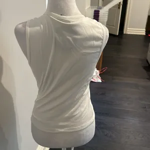 White Fox White Button Down Tank Top thumbnail 4