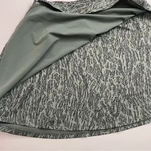 Eddie Bauer Skirt Athletic Pickleball Tennis Beach Travel Lounge Green Black thumbnail 4