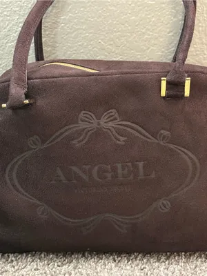 Victoria’s Secret Angel Y2K Chocolate Brown Top Handle Bowler Handbag thumbnail 11