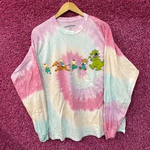 Nickelodeon Rugrats Long Sleeve Tie Dye T-Shirt 2XL thumbnail 3