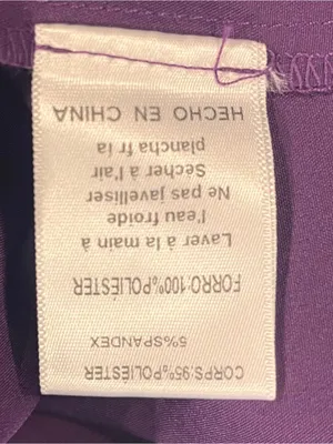 🌸Nwt Sky To Moon Purple Satin Mini Dress Size Small🌸 thumbnail 8