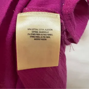 Anthropologie‎ Maeve Batavia Fuchsia Pink Sleeveless Blouse Size Small thumbnail 8