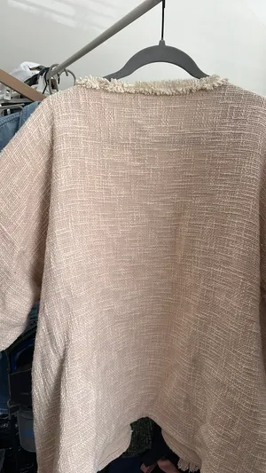 World market boho cotton Jacket Tan thumbnail 4