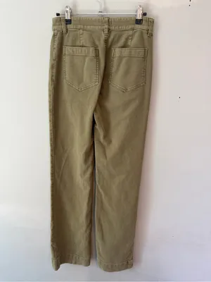 Faherty Stretch Terry Patch Pocket Pants Military Olive Green 26 thumbnail 3