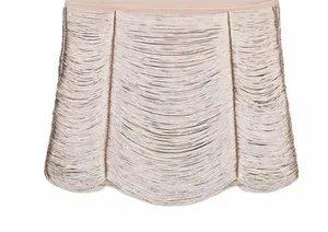 Zara Fringed Mini Skirt thumbnail 1