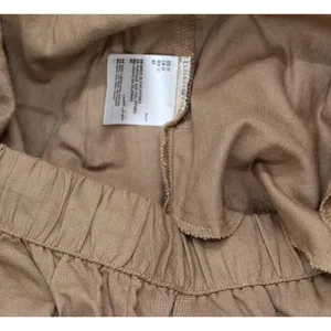 NEW State Of Day Womens Linen Pajama Shorts 100185758MS Natural Umber Brown M thumbnail 5
