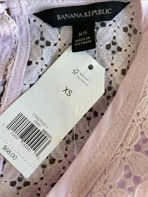 Banana Republic Lavender Lace Peplum Top thumbnail 4