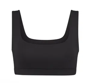NWT SKIMS Signature Swim Top Onyx size L thumbnail 2