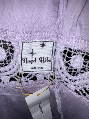 Angel Biba Purple Mini Dress thumbnail 3