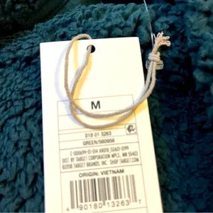 A New Day SUPER SOFT COMFY Women's Cowl Neck Sweater Green Size Medium. NWT thumbnail 4