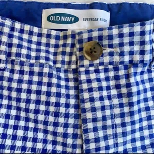 Old Navy Blue & White Patriotic‎ Everyday Gingham Shorts - 6 EUC thumbnail 7