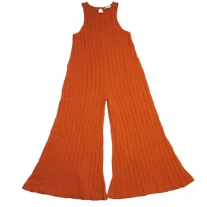 NWT Free People FP Beach Easy Living Sweater One-Piece in Terracotta Jumpsuit S thumbnail 5