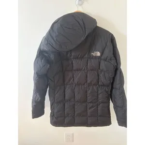 The North Face 600 Down Puffer Jacket Black Removable Hood Women Medium RN 61661 thumbnail 5