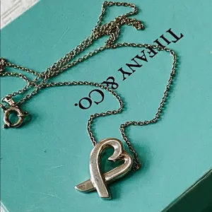 Tiffany LOVING HEART necklace 💖 thumbnail 5