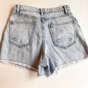 C’isa Crossover Lightwash Denim Skort Sz Small thumbnail 3