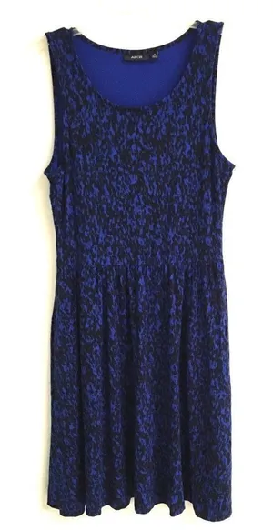 Apt. 9 royal floral sundress M‎ thumbnail 1