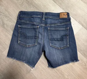 American Eagle Midi Denim Shorts thumbnail 5