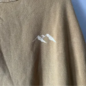 Aerie Golden Brown Mountain Season Mock Neck Sweatshirt Size Large thumbnail 2