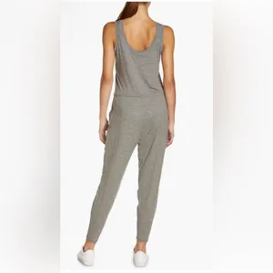 Vuori Lux Harem Jumpsuit in Heather gray Small thumbnail 4