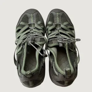Chaco Fern Women 7 Green Brown Vibram Hiking Hybrid Water Shoes J104356 thumbnail 9