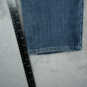 Wrangler Jeans Womens 11/32 Blue Denim Mid‎ RIse Straight Leg Western Stretch thumbnail 5