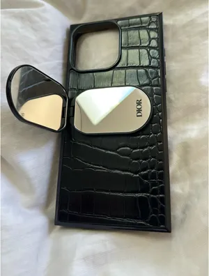 Flaunt Black Crocodile iPhone 15 Pro Max Dior Mirror thumbnail 2
